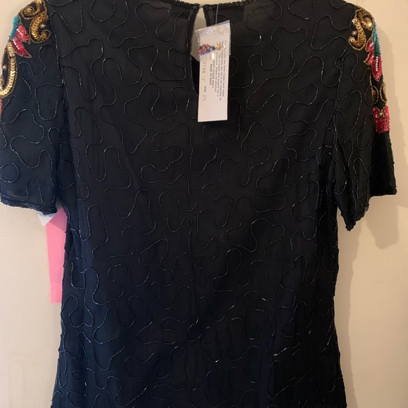 COPY - Vintage Evening Rainbow Top - Picture 3 of 3